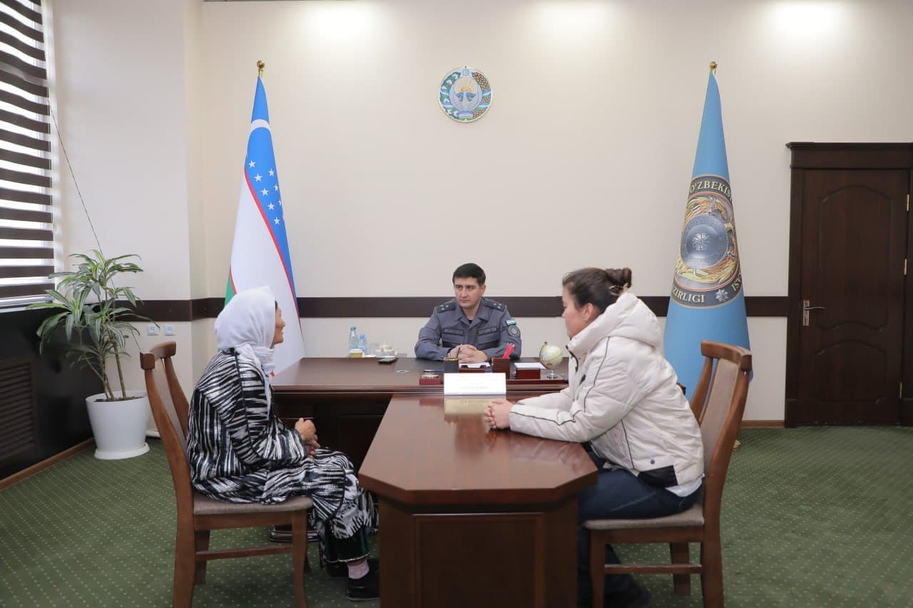 Ichki ishlar vazirligi va hududiy organlari tomonidan oʻtkazilgan sayyor qabullar